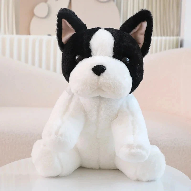 Kawaii Biege White French Bulldog Plushies - Image 12