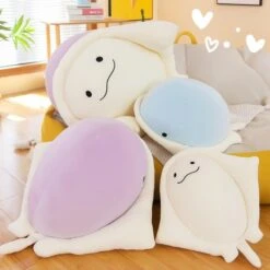 Kawaii Blue Purple Manta Ray Plushies