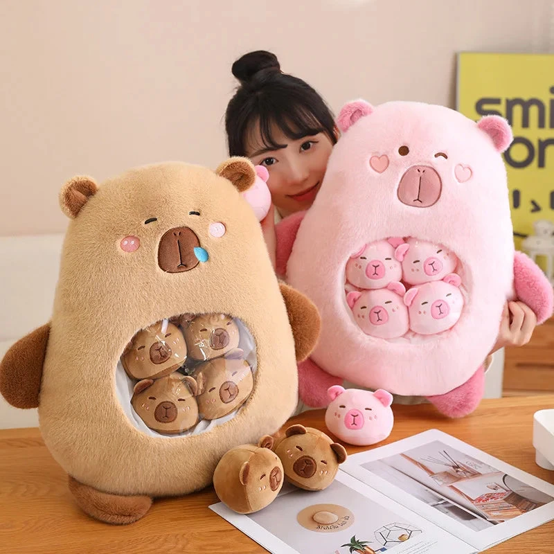 Kawaii Capybara Candy Bag Plushie