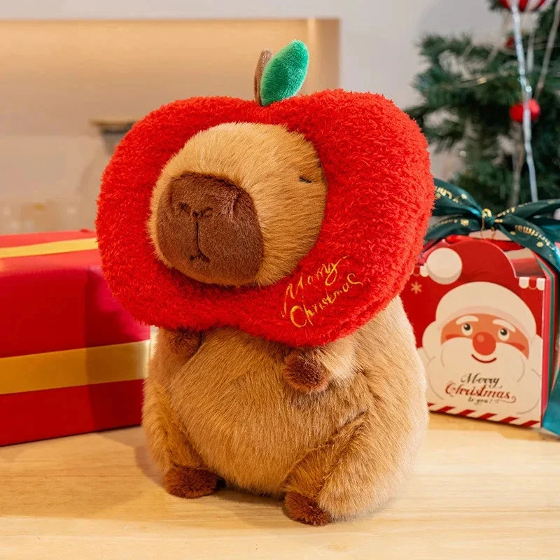 Kawaii Capybara Christmas-themed Plushies - Image 2