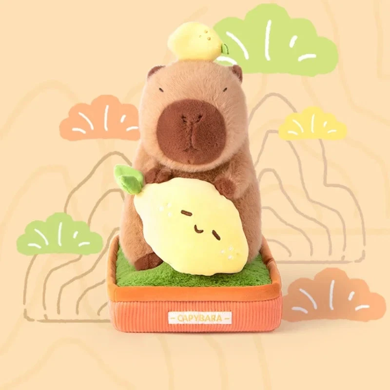 Kawaii Capybara Plant Pot Plushie - Image 3