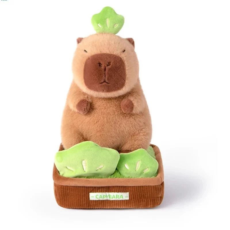 Kawaii Capybara Plant Pot Plushie - Image 10