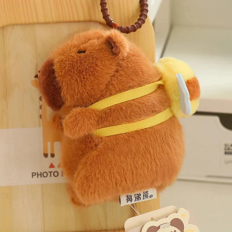 Kawaii Capybara With Backpack Plush Collection - Image 18