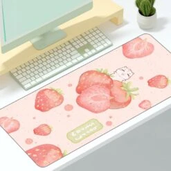 Accessories Kawaii Cartoon Exotic Fruits Large Mouse Pad
