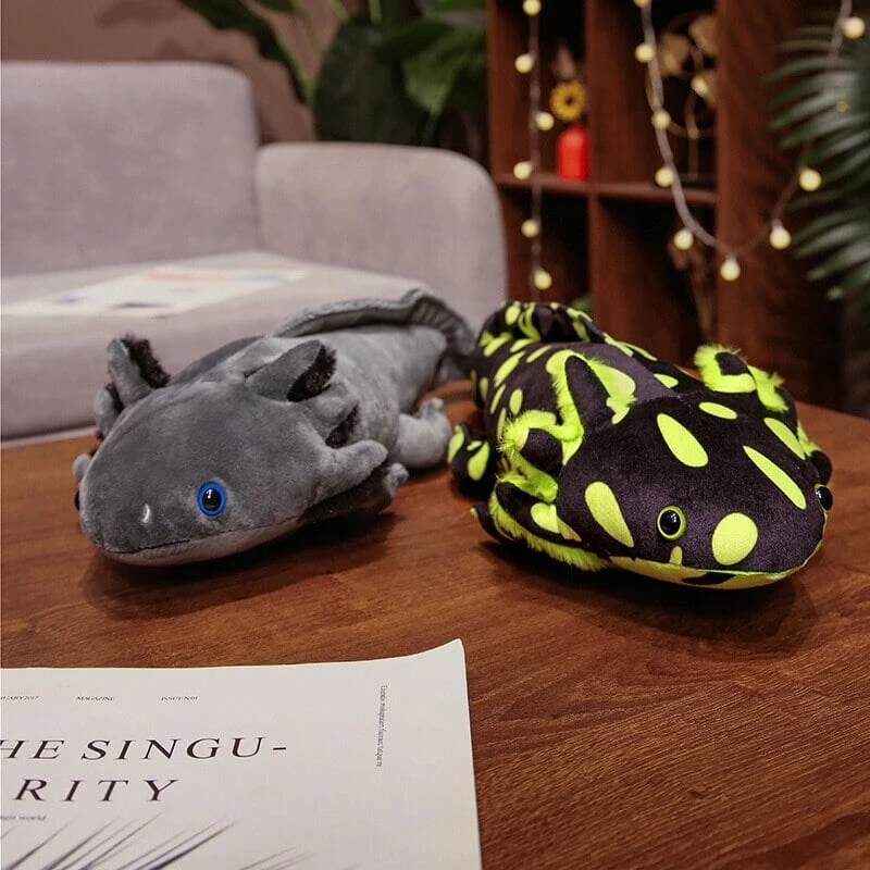 Kawaii Colorful Likelike Axolotl Plushie Family - Image 14