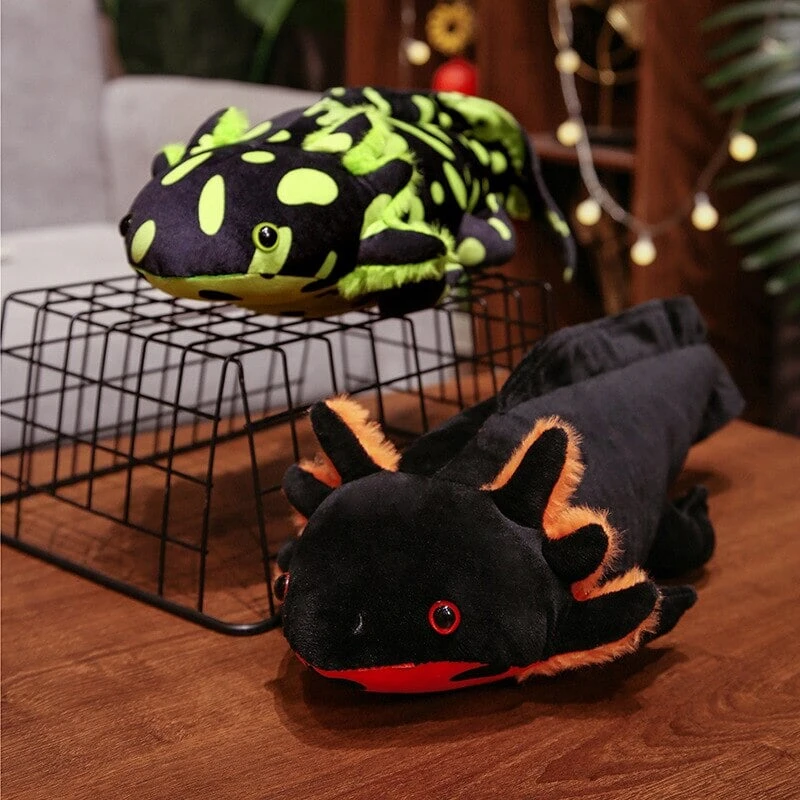 Kawaii Colorful Likelike Axolotl Plushie Family - Image 11
