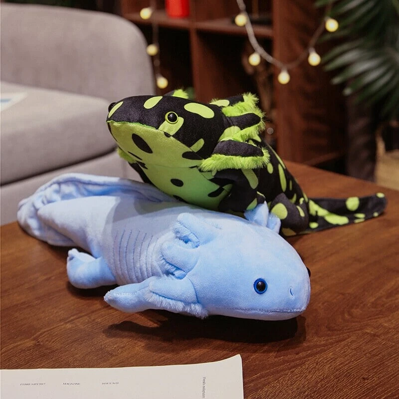 Kawaii Colorful Likelike Axolotl Plushie Family - Image 13