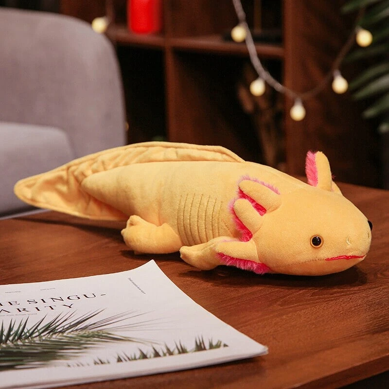 Kawaii Colorful Likelike Axolotl Plushie Family - Image 6