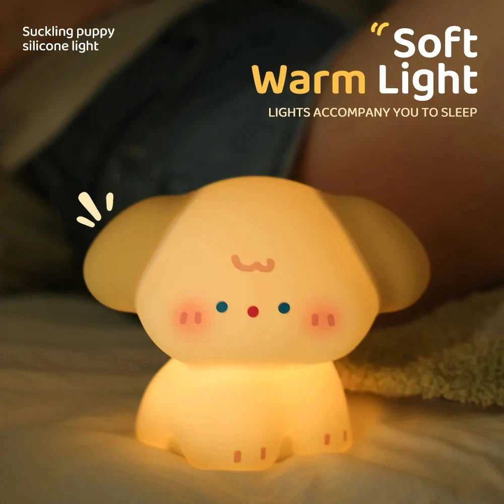 Kawaii Dog Friends LED Night Light - Image 11