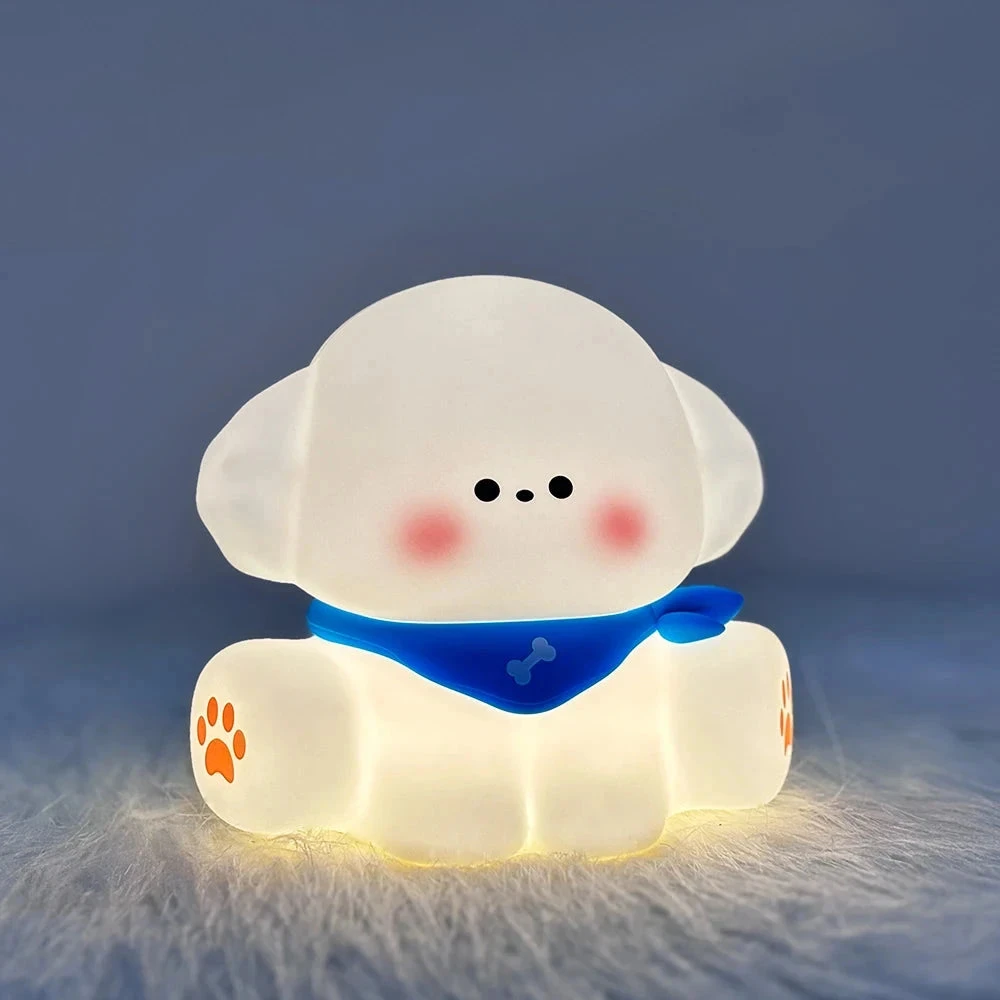 Kawaii Dog Friends LED Night Light - Image 2