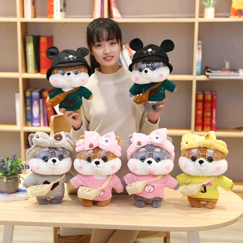 Kawaii Dress Up Shiba Family Plushie Collection