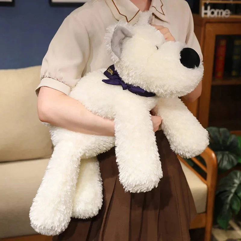 Kawaii Fluffy West Highland Dog Plushie - Image 4