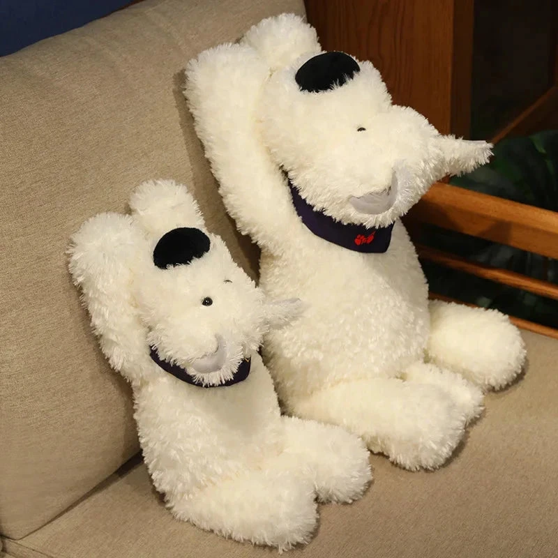 Kawaii Fluffy West Highland Dog Plushie - Image 10