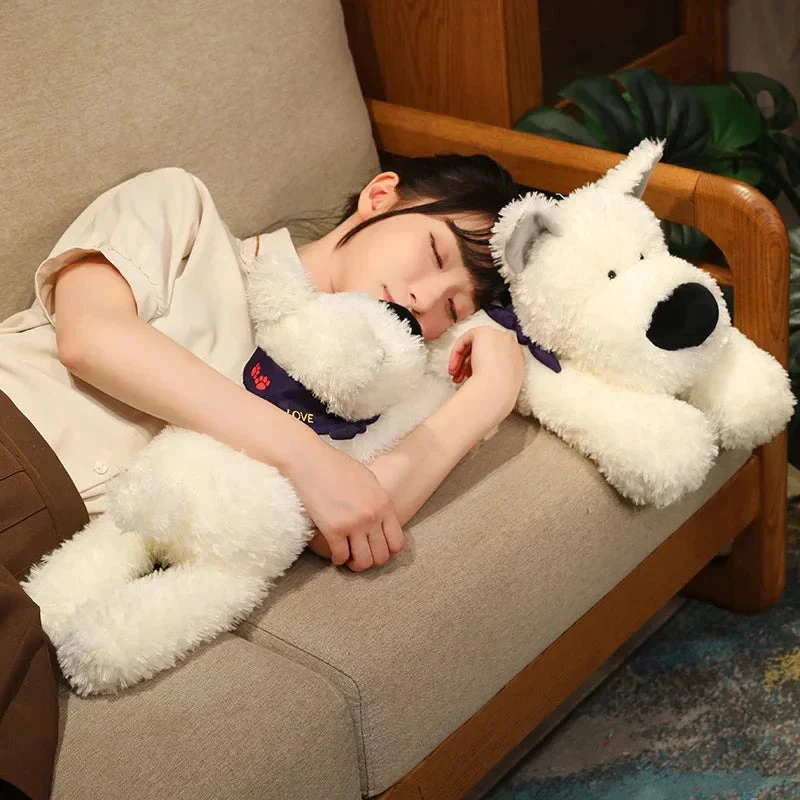 Kawaii Fluffy West Highland Dog Plushie - Image 7