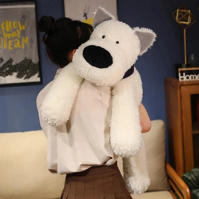 Kawaii Fluffy West Highland Dog Plushie - Image 5