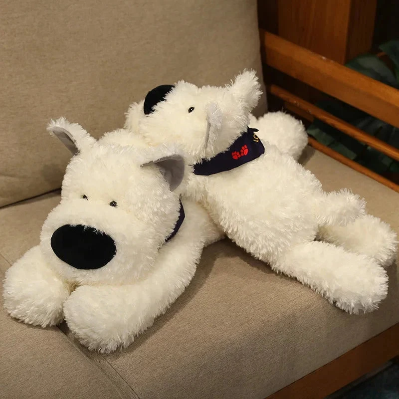 Kawaii Fluffy West Highland Dog Plushie - Image 2