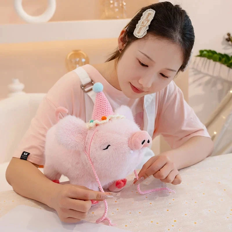 Kawaii Fluffy Wild Boar Plushie - Image 13