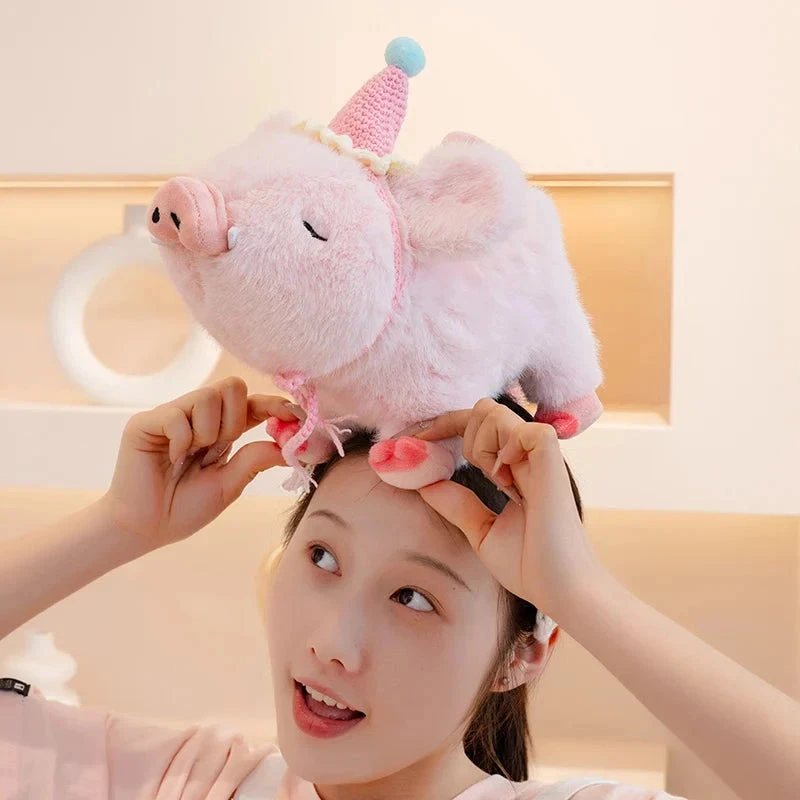 Kawaii Fluffy Wild Boar Plushie - Image 6