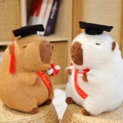 Kawaii Graduation Capybara Plushies