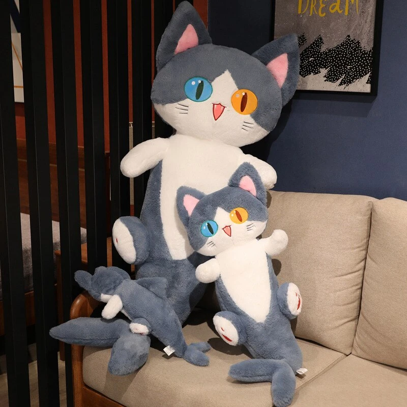 Kawaii Half Dolphin Half Cat Plushie - Image 3