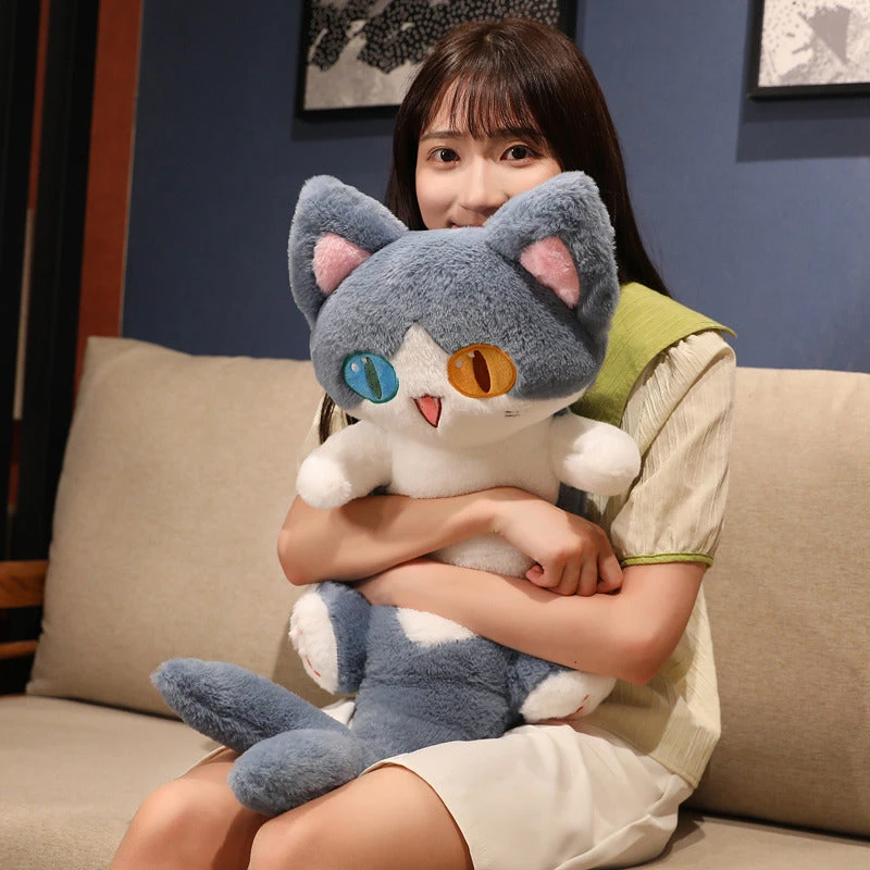 Kawaii Half Dolphin Half Cat Plushie - Image 10