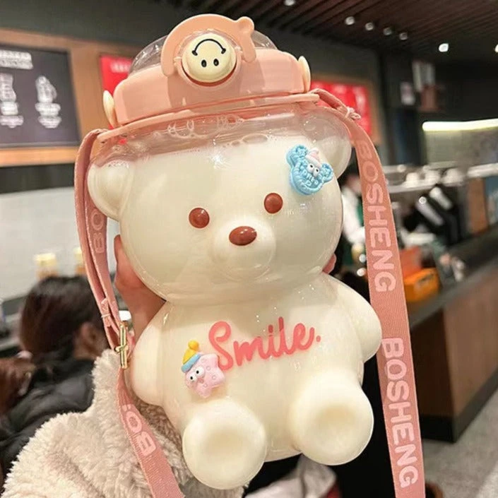 Kawaii Jumbo Bear Shaped Bottle With Strap - Image 5