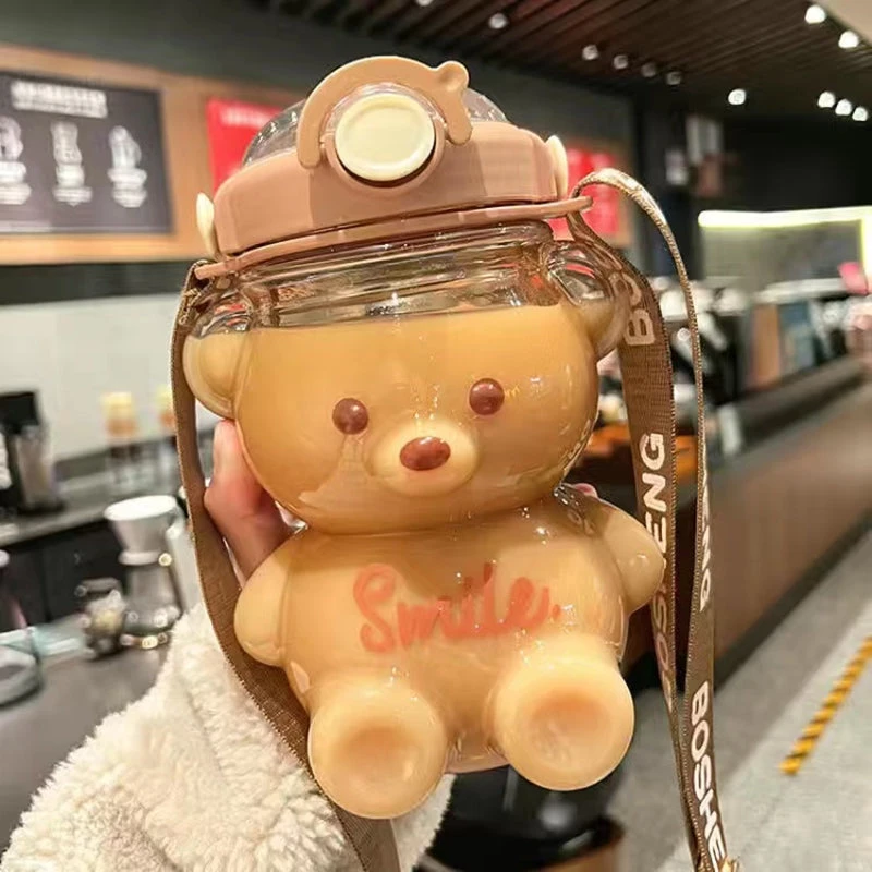 Kawaii Jumbo Bear Shaped Bottle With Strap - Image 3