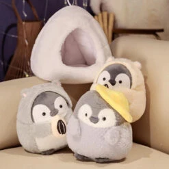Kawaii Penguin Nest Plushie