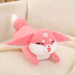 Kawaii Pink Fox Sakura Plushie