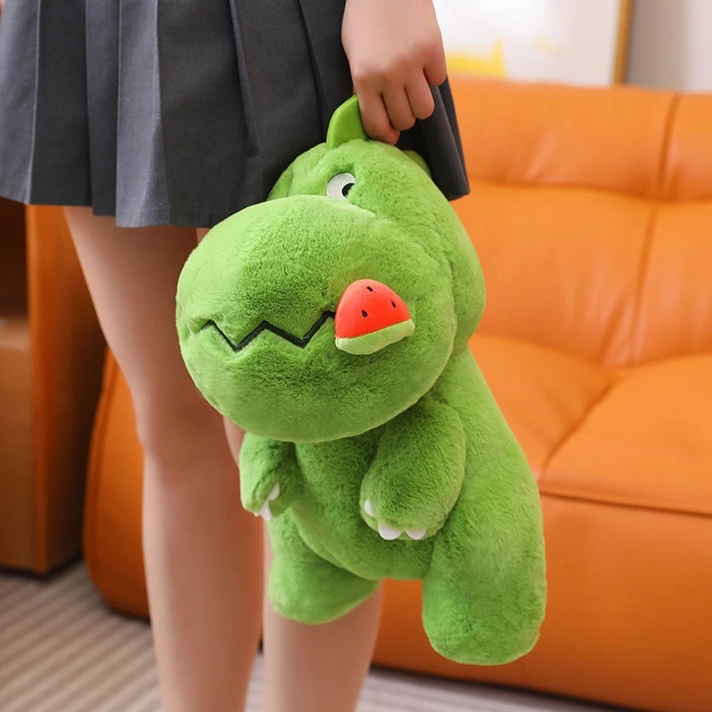 Kawaii Pink Green Fluffy Dinosaur Plushies - Image 19