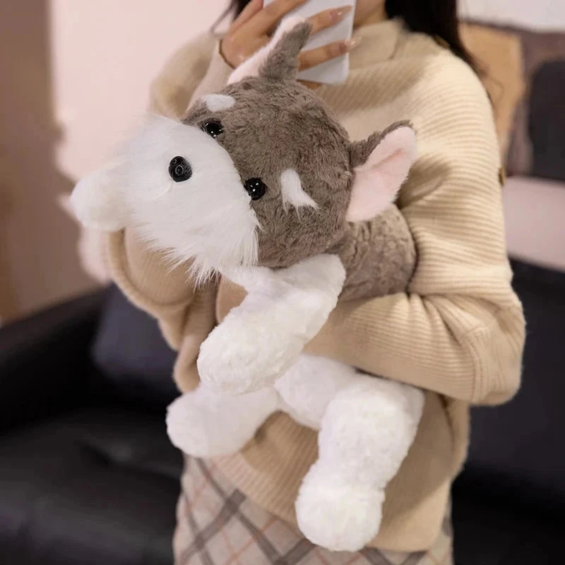 Kawaii Schnauzer Dog Plushies - Image 10