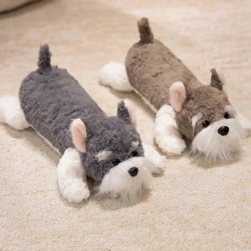 Kawaii Schnauzer Dog Plushies - Image 3