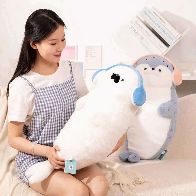 Kawaii Seal Plushie Family - Image 20