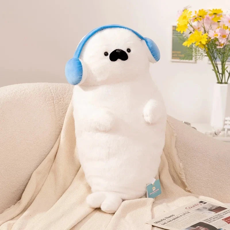 Kawaii Seal Plushie Family - Image 3