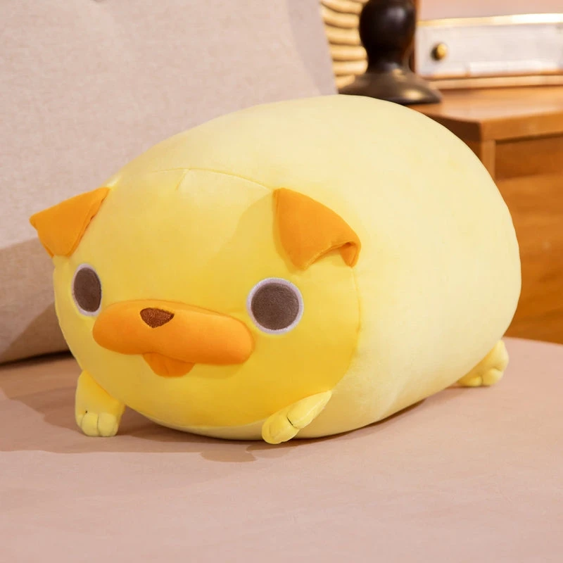 Kawaii Yellow Pug Plushies - Image 5