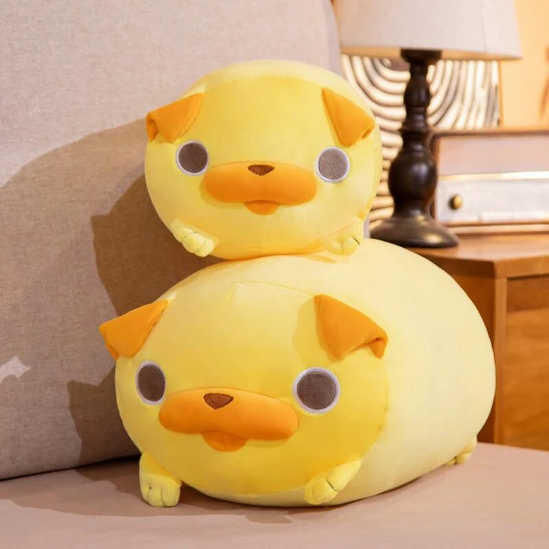 Kawaii Yellow Pug Plushies - Image 7