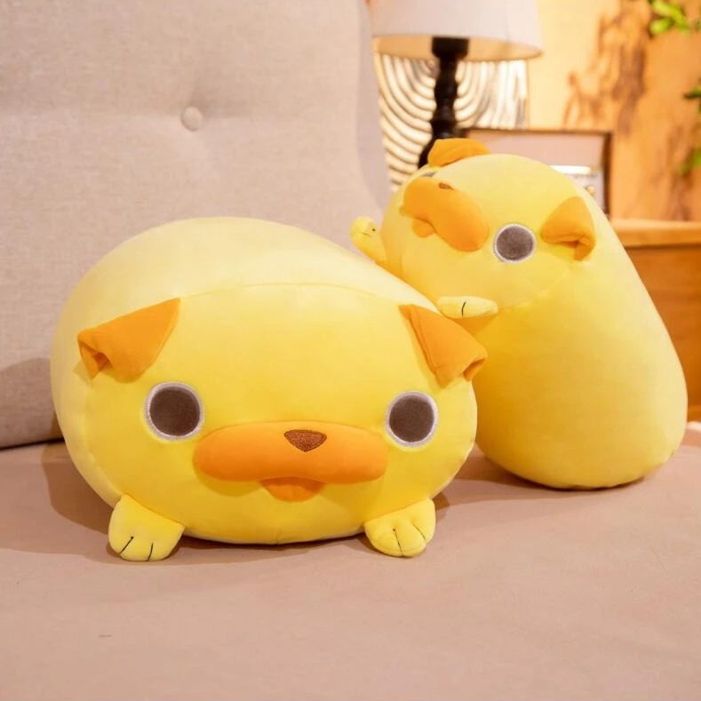 Kawaii Yellow Pug Plushies