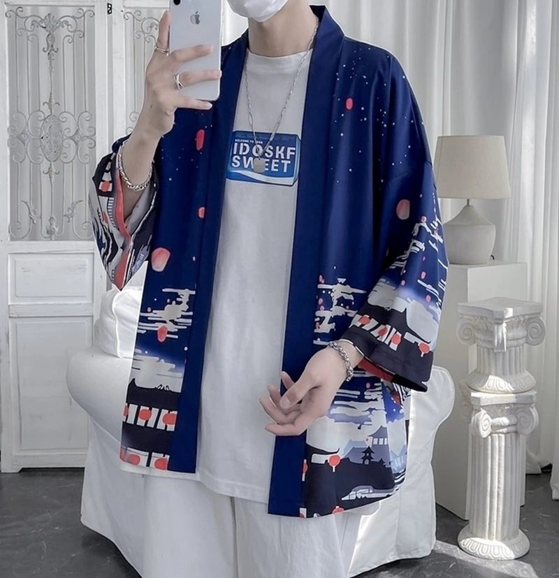 Apparel Kimono Japanese Temple Mystic Night - Image 2