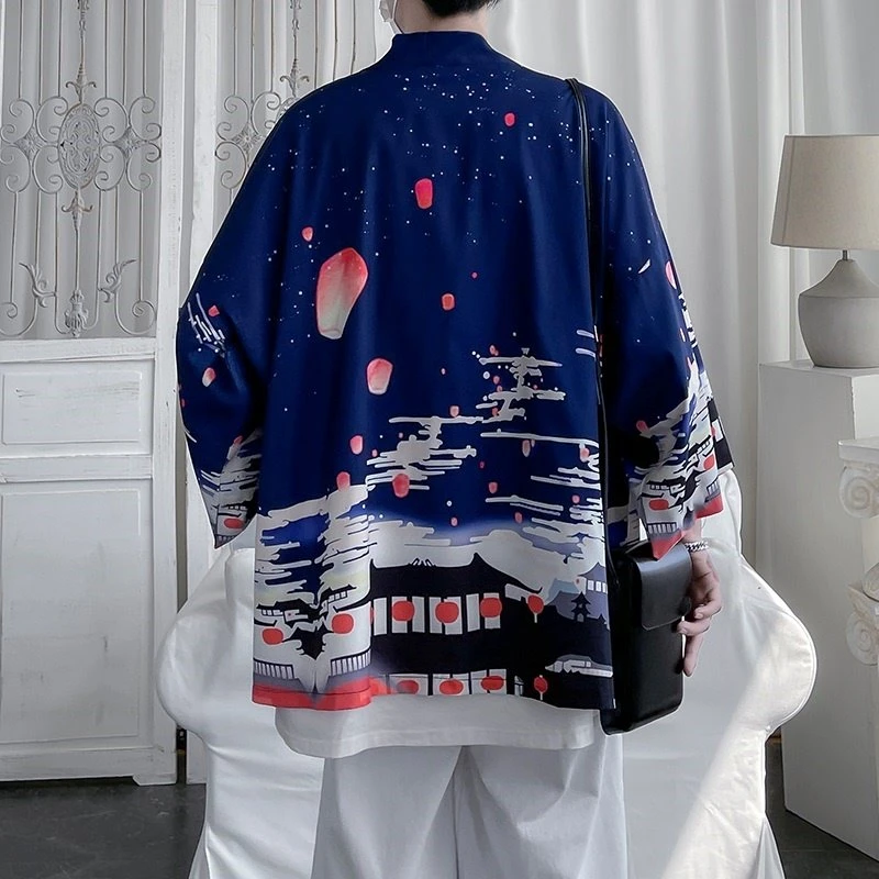 Apparel Kimono Japanese Temple Mystic Night - Image 3