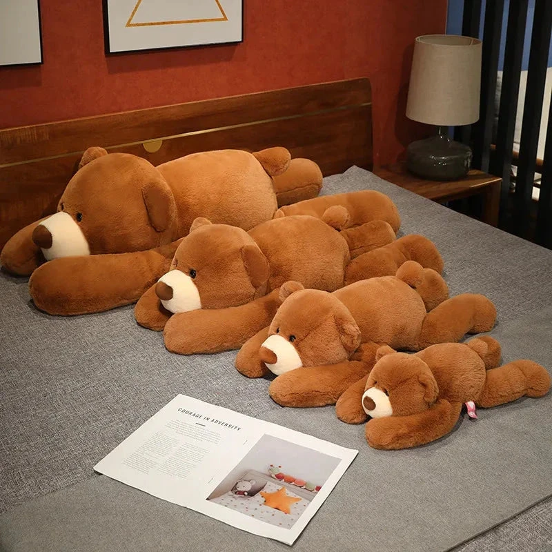 Kumo The Fluffy Brown Bear Plushie - Image 3