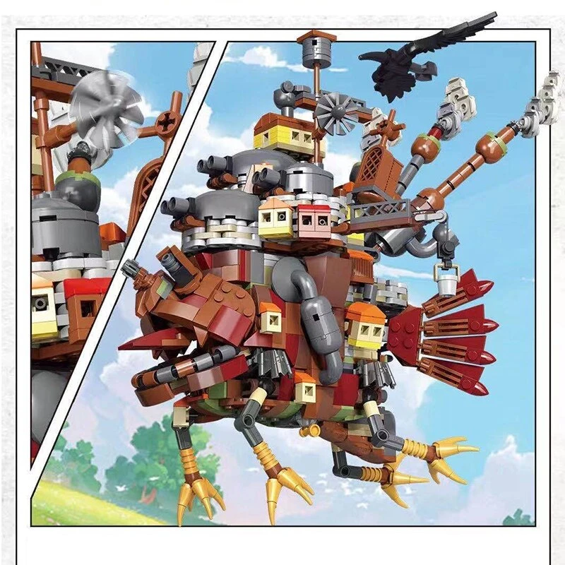 Large Howl's Moving Castle Building Set - Image 8