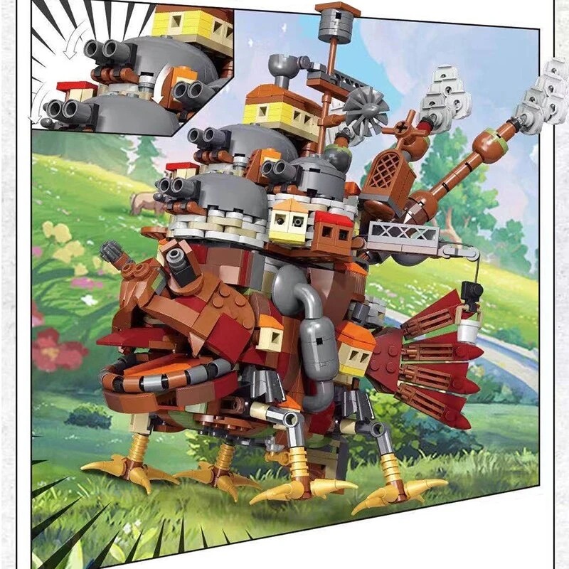 Large Howl's Moving Castle Building Set - Image 7