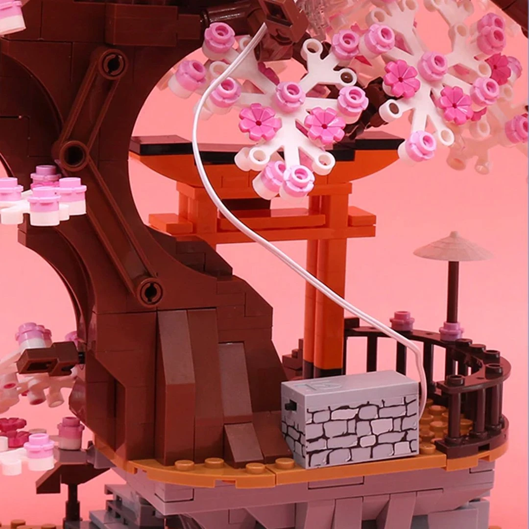 Romantic Light Up Japanese Cherry Blossom Tree Building Sets | Special Edition - Image 3