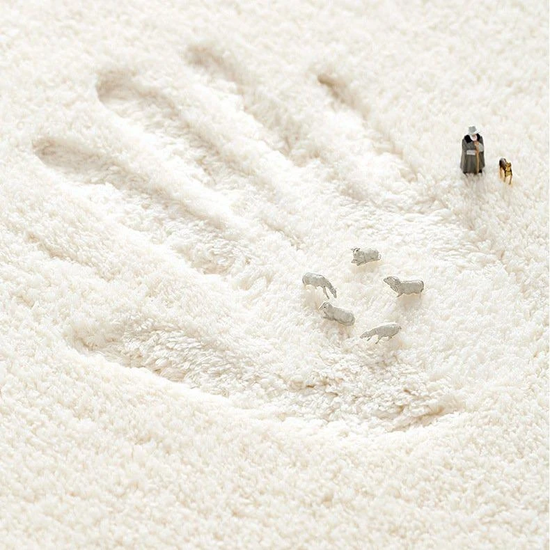 Long Fluffy Kawaii Bedroom Rugs - Image 9