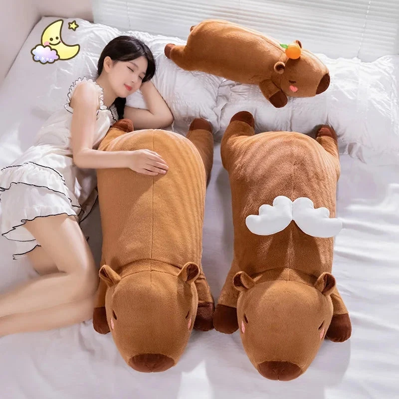 Long Kawaii Angel Capybara Plushies - Image 4