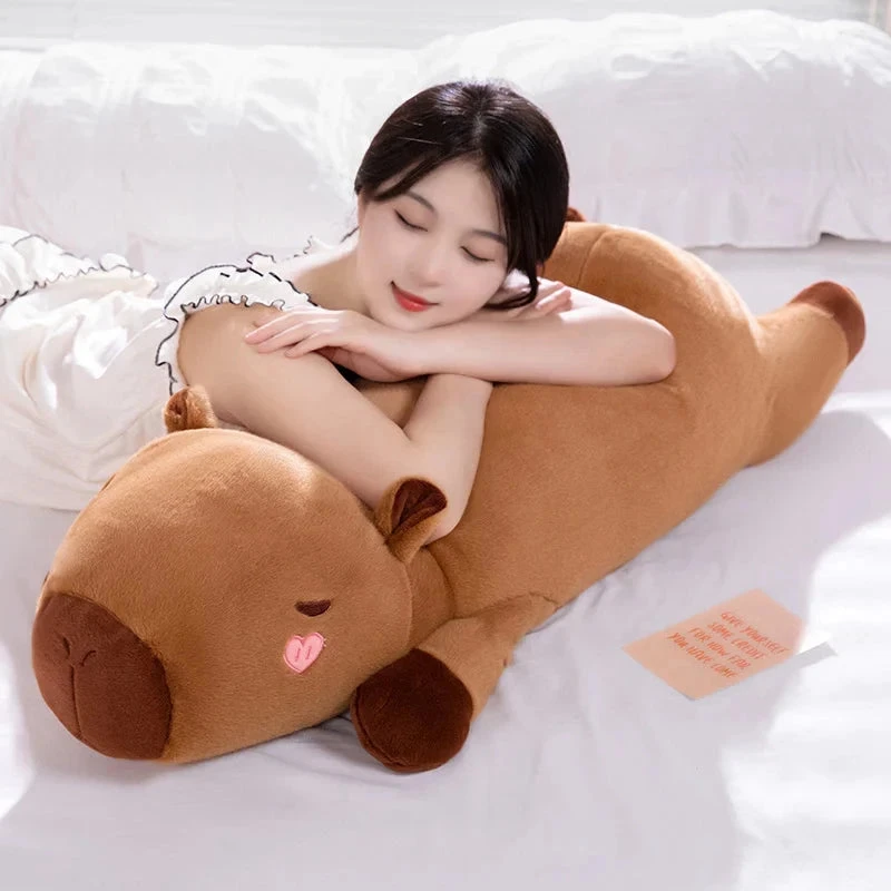 Long Kawaii Angel Capybara Plushies - Image 10