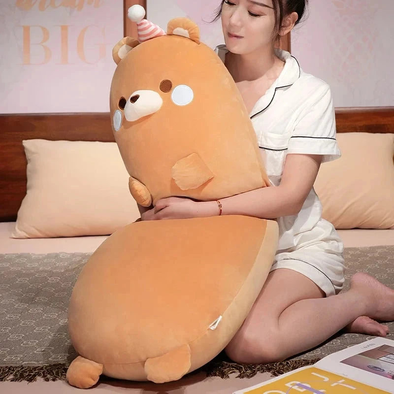 Long Kawaii Snuggly Animal Plushies - Image 6