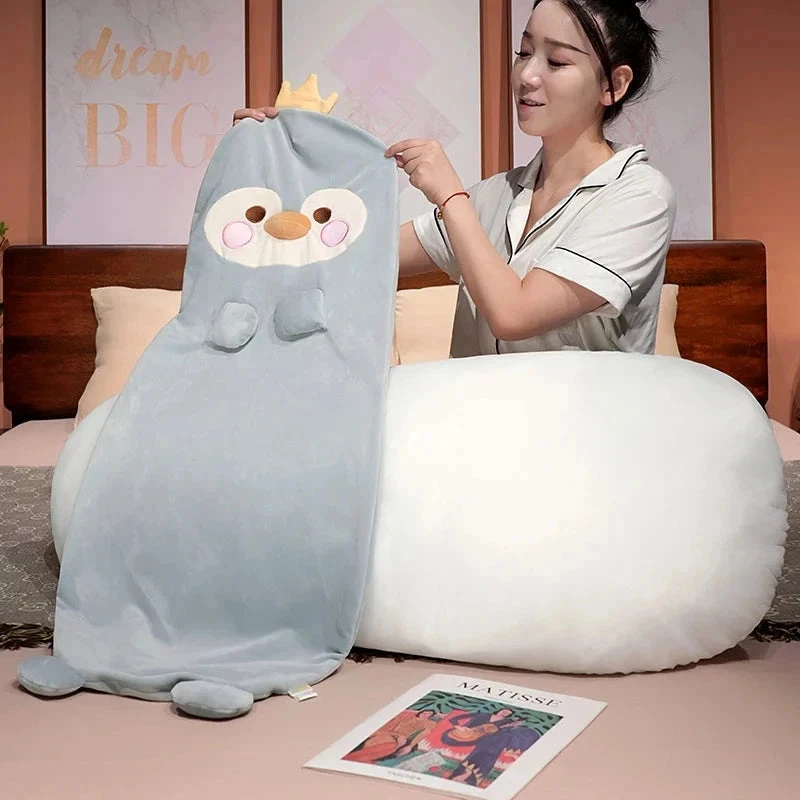 Long Kawaii Snuggly Animal Plushies - Image 12