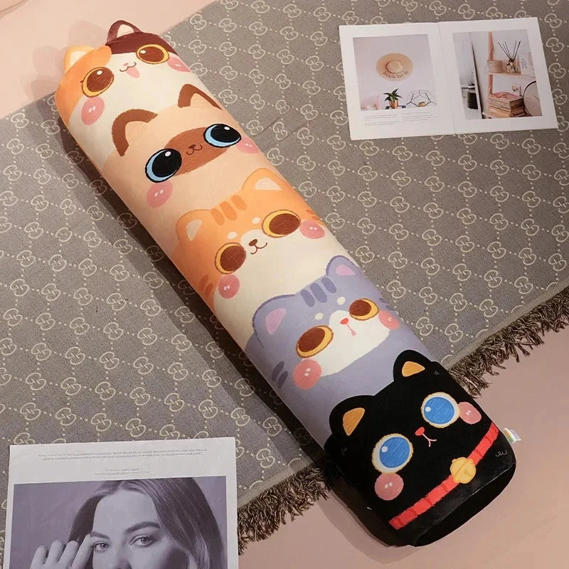 Long Snuggle Stacked Cats Plushie - Image 9