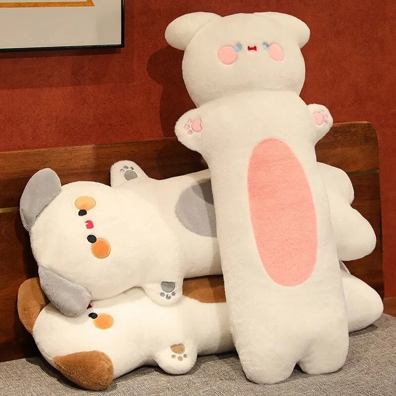 Long Snuggly Fluffy Dog Plushies